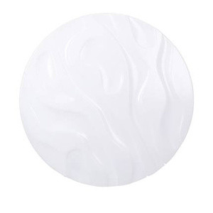 Biały plafon sufitowy LED 24W do salonu NEVADA efekt sky metal tworzywo