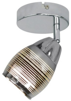 Srebrny kinkiet ścienny nad lustro do łazienki MILTON metal chrom