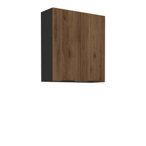 Wisząca szafka kuchenna 80 cm MARGARET orzech okapi