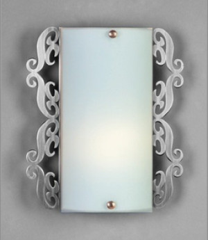 Lampa sufitowa plafon 1x60W do salonu CASABLANCA satyna