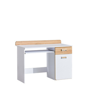 Nowoczesne biurko do pokoju dziecięcego 120 cm LUMINOUS biały