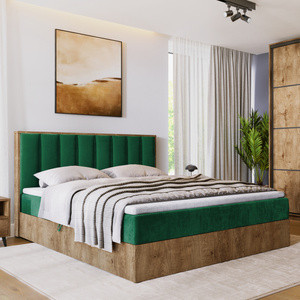 Łóżko kontynentalne 180x200 do sypialni LOFT II z pojemnikiem