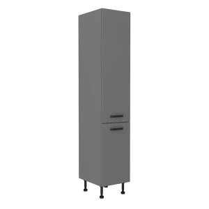 Wysoka szafka kuchenna 40 cm NEPO antracyt