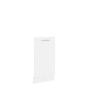 Front do zmywarki z ukrytym panelem sterującym 45 cm biały mat SNOW
