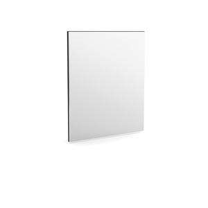 Wiszące lustro prostokątne do przedpokoju 60 cm JOVITA antracyt