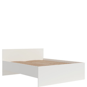 Nowoczesne łóżko do sypialni 160x200 biały MAXIDO