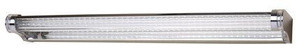 Srebrny kinkiet LED nad lustro do łazienki 58 cm Moderno IP20 zimny