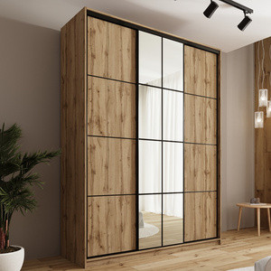 WYPRZEDAŻ Szafa przesuwna z lustrem 180 cm do sypialni EDGE MAX