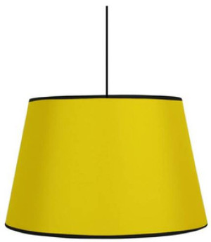 Żółta lampa wisząca sufitowa do salonu PABLO 1 płomienna