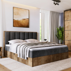 Łóżko kontynentalne 180x200 do sypialni LOFT II z pojemnikiem