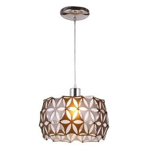 Bursztynowa lampa wisząca z regulacją wysokości do salonu OLIMPIA 1 płomienna