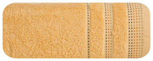 Ręcznik frotte 30x50 cm POLIA jasnożółty bawełniany miękki i chłonny