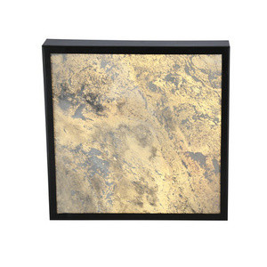 Czarna lampa sufitowa LED 28W 4000K do salonu LUXAN fornir