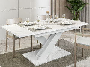 Biały stół 180 cm do jadalni rozkładany BALTIC TABLE