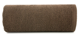 Ręcznik do włosów 50x100 cm NIMBO brązowy bawełniany frotte