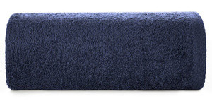 Granatowy ręcznik do włosów 50x100 cm NIMBO bawełniany frotte