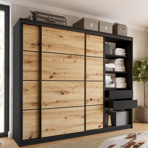 WYPRZEDAŻ Szafa przesuwna 250 cm dąb artisan LOFT