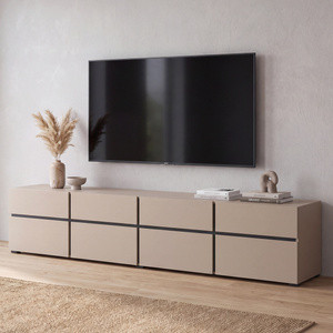 Szafka RTV do salonu pod telewizor 225 cm z szufladami CROSS