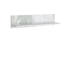 Biała półka wisząca 105 cm PREMIUM