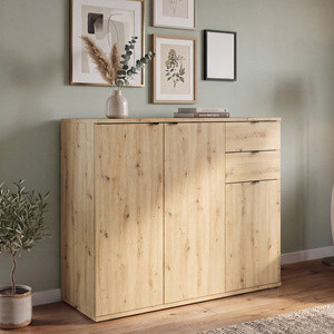 Komoda z szufladami 120 cm do salonu TENZO dąb artisan