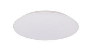Biały plafon LED 12W 4000K do salonu MEGA okrągły 23 cm