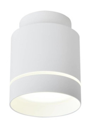 Biała lampa sufitowa LED tuba 12W neutralna barwa światła