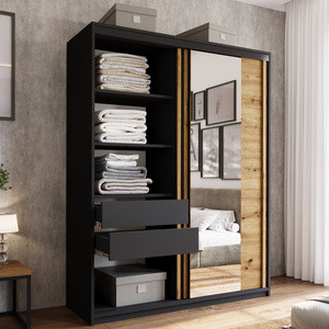 Szafa przesuwna z lustrem 150 cm LAMEL 3D