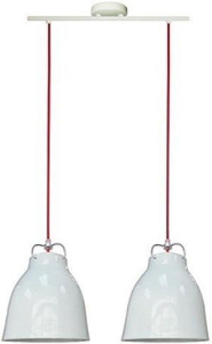 Biała lampa wisząca loft do salonu PENSILVANIA metal E27