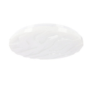 Biały plafon sufitowy LED 15W do salonu NEVADA efekt sky 29 cm