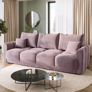 Nowoczesna szara sofa do salonu NUBES monolith