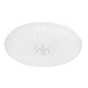 Biały plafon sufitowy LED 40 cm 24W 4000K do salonu PEROLA