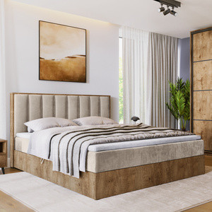 Łóżko kontynentalne 180x200 do sypialni LOFT II z pojemnikiem