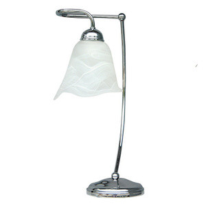 Lampa stołowa do salonu Tobago satyna 1 punkt światła