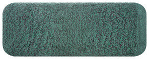 Ręcznik do włosów 50x100 cm NIMBO ciemnozielony bawełniany frotte