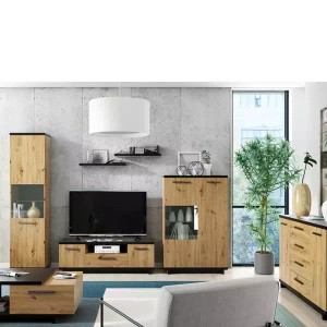 Meble systemowe dąb artisan ISMENA 3