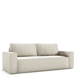 Sofa boucle z funkcją spania do salonu LAMB