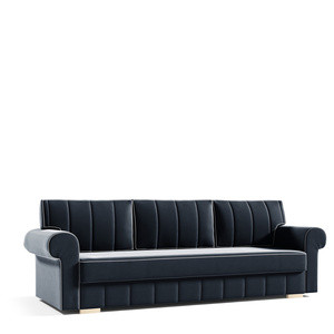 Nowoczesna sofa do salonu z funkcją spania LUMINAL
