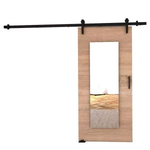 Naścienne drzwi przesuwne do pokoju 90 cm CAPPE dąb sonoma