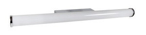 Srebrny kinkiet LED nad lustro do łazienki listwa 62 cm Universe