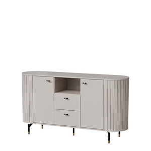 Nowoczesna komoda z szufladami 150 cm do salonu ZELDA cashmere