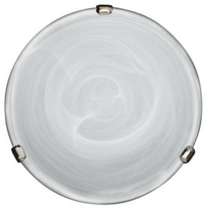 Szklany plafon okrągły sufitowy do salonu DUNA 25 cm