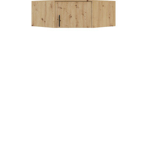 Nadstawka na szafę narożną 95 cm SEVAS dąb artisan