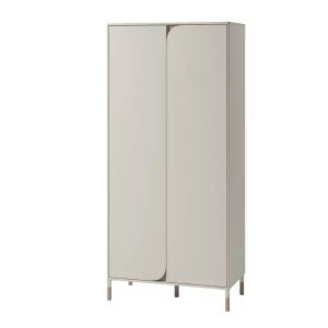 Dwudrzwiowa młodzieżowa szafa z półkami HARMONY 92 cm