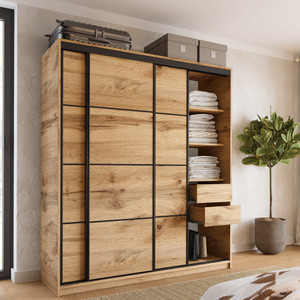 WYPRZEDAŻ Szafa na ubrania 180 cm LOFT