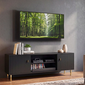 Szafka RTV pod telewizor 140 cm PINIO czarna