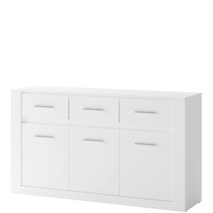 Pojemna komoda 160 cm drzwi szuflady półki IDEA