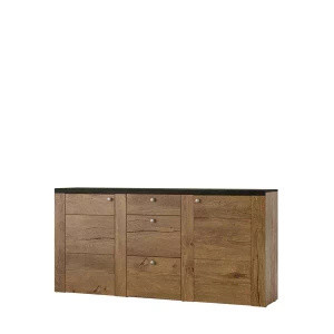 Komoda do salonu 176 cm LARONA dąb lefkas