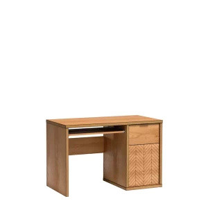 Biurko komputerowe 120 cm FONETTI dąb karmel