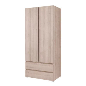 Nowoczesna szafa dwudrzwiowa do pokoju młodzieżowego 90 cm COSTA