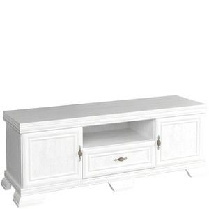 Szafka RTV biała 158 cm KOLONIA